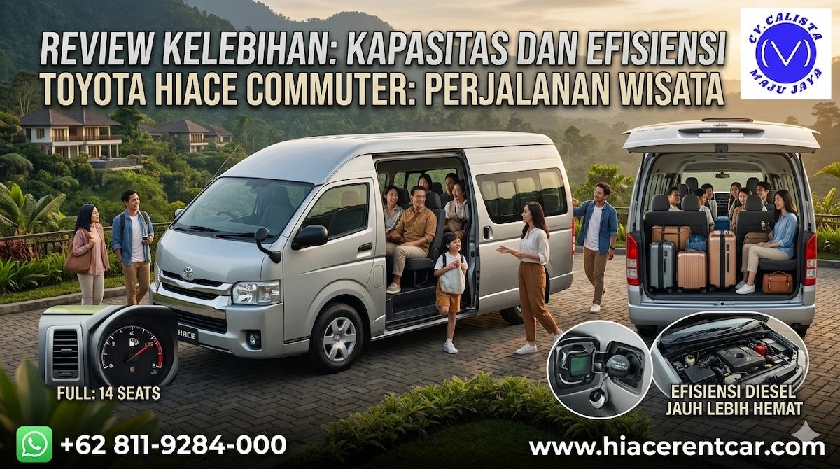 Review Toyota Hiace Commuter: Kapasitas 15 Kursi & BBM Irit 2026