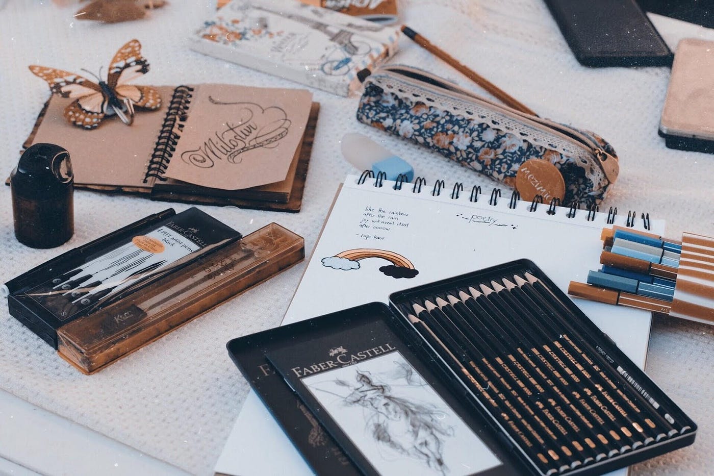 Tips for Filling Your Old Sketchbook | by InPrint at Davis | Medium