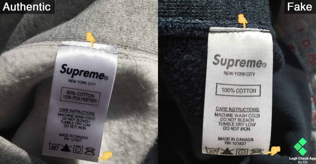 How To Legit Check Supreme T-Shirts! (Real vs. Fake Comparison) 