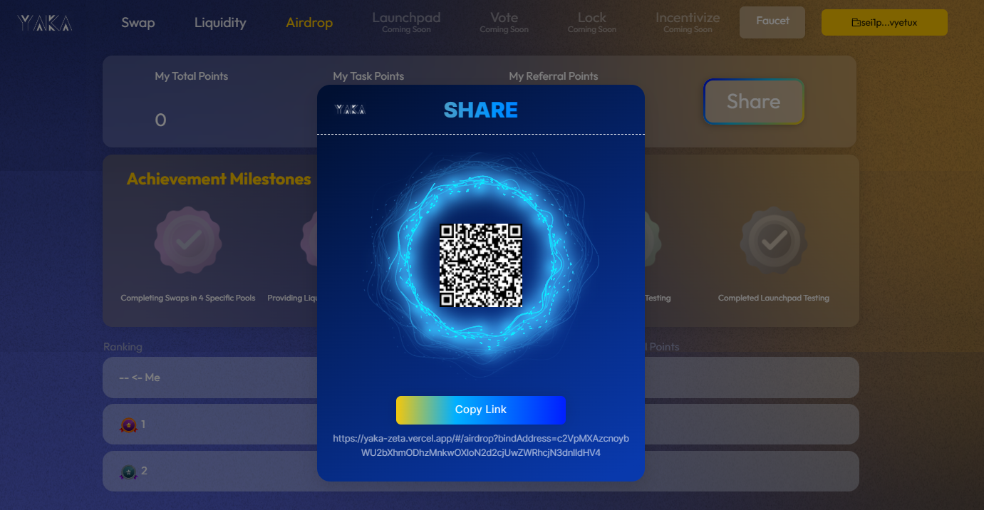 Embark on the YAKA Testnet Campaign Stage 1 Adventure | by YAKA Finance |  Medium