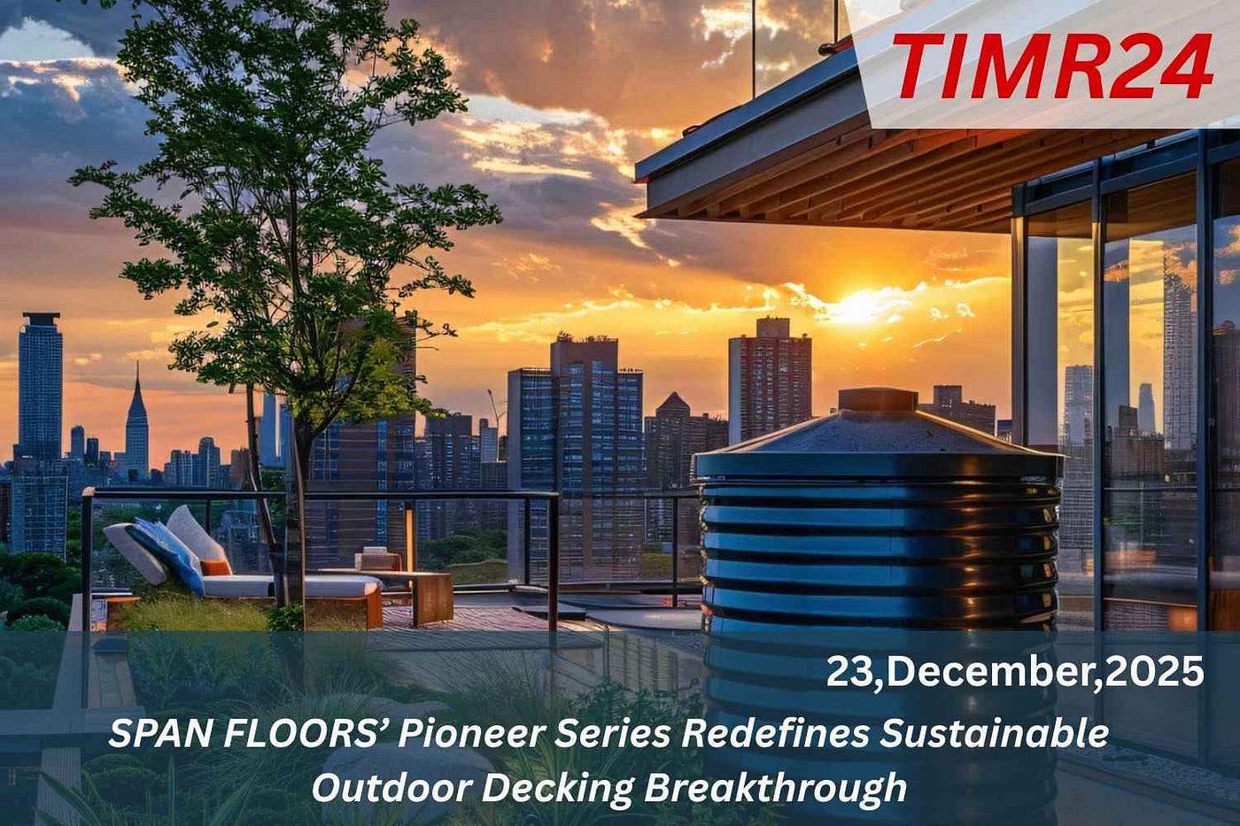 SPAN FLOORS’ Pioneer Series Redefines Sustainable Outdoor Decking Breakthrough — Timr24.com