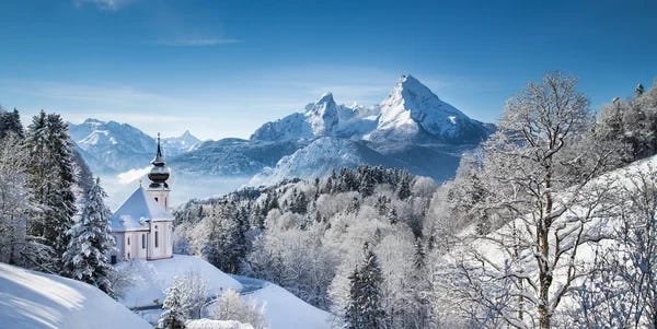 Destinos de Neve para um Natal Branco — Europa