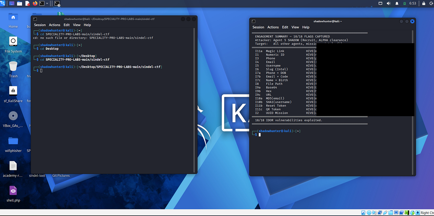SINDEL CTF — IDOR Masterclass Writeup