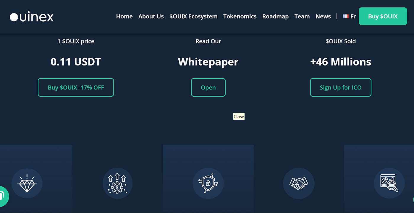 Ouinex airdrop Guide