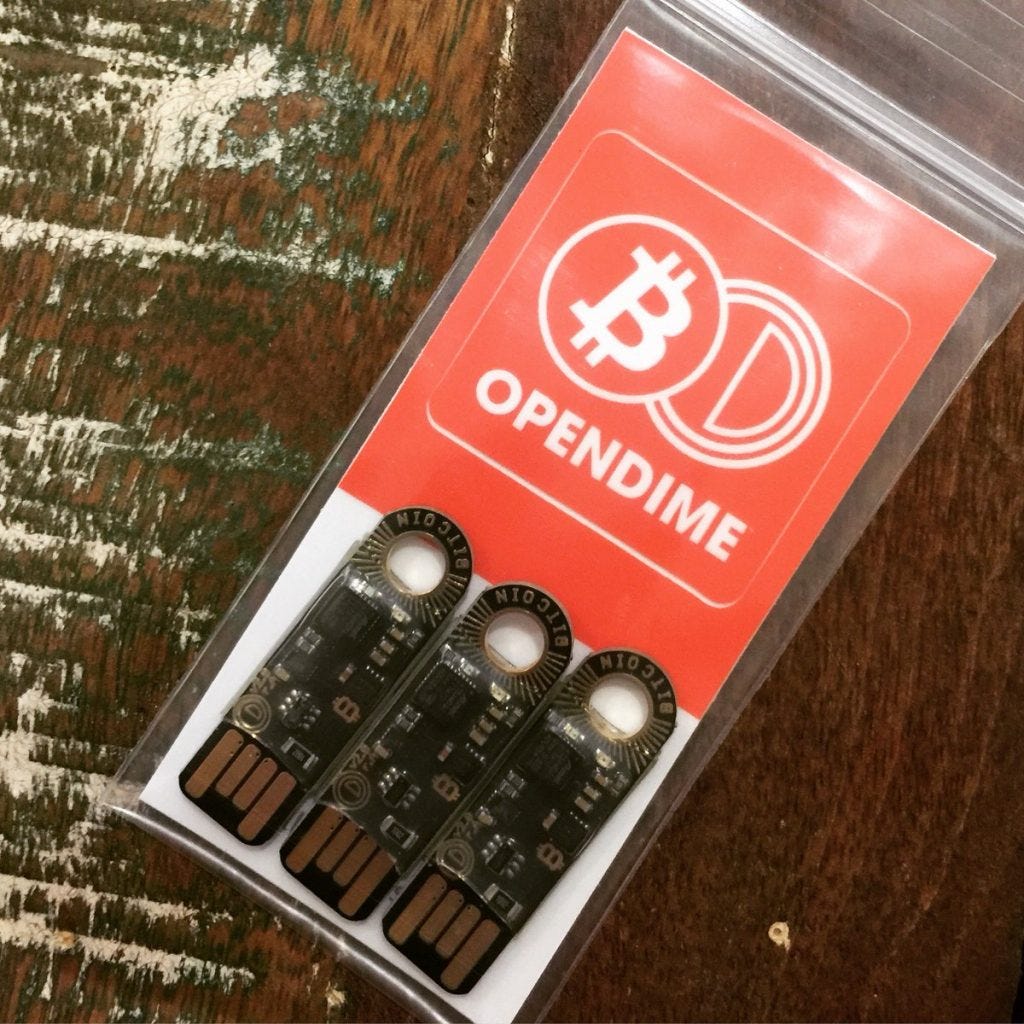OPEN DIME Review (2019) — The ONLY Way To Physically Transfer Bitcoin  Offline — Bitcoin Lockup | by Crypto Renegade | Medium