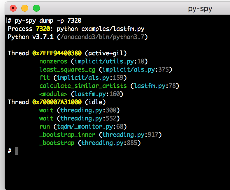 Py-spy: Excellent Python program performance monitoring and analyzer | by  Yaokun Lin @ MachineLearningQuickNotes | Level Up Coding