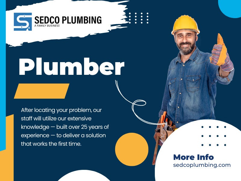 Local Plumbers Near Me. How to Extend the Lifespan of Your… | by Sedco  Plumbing | Aug, 2023 | Medium