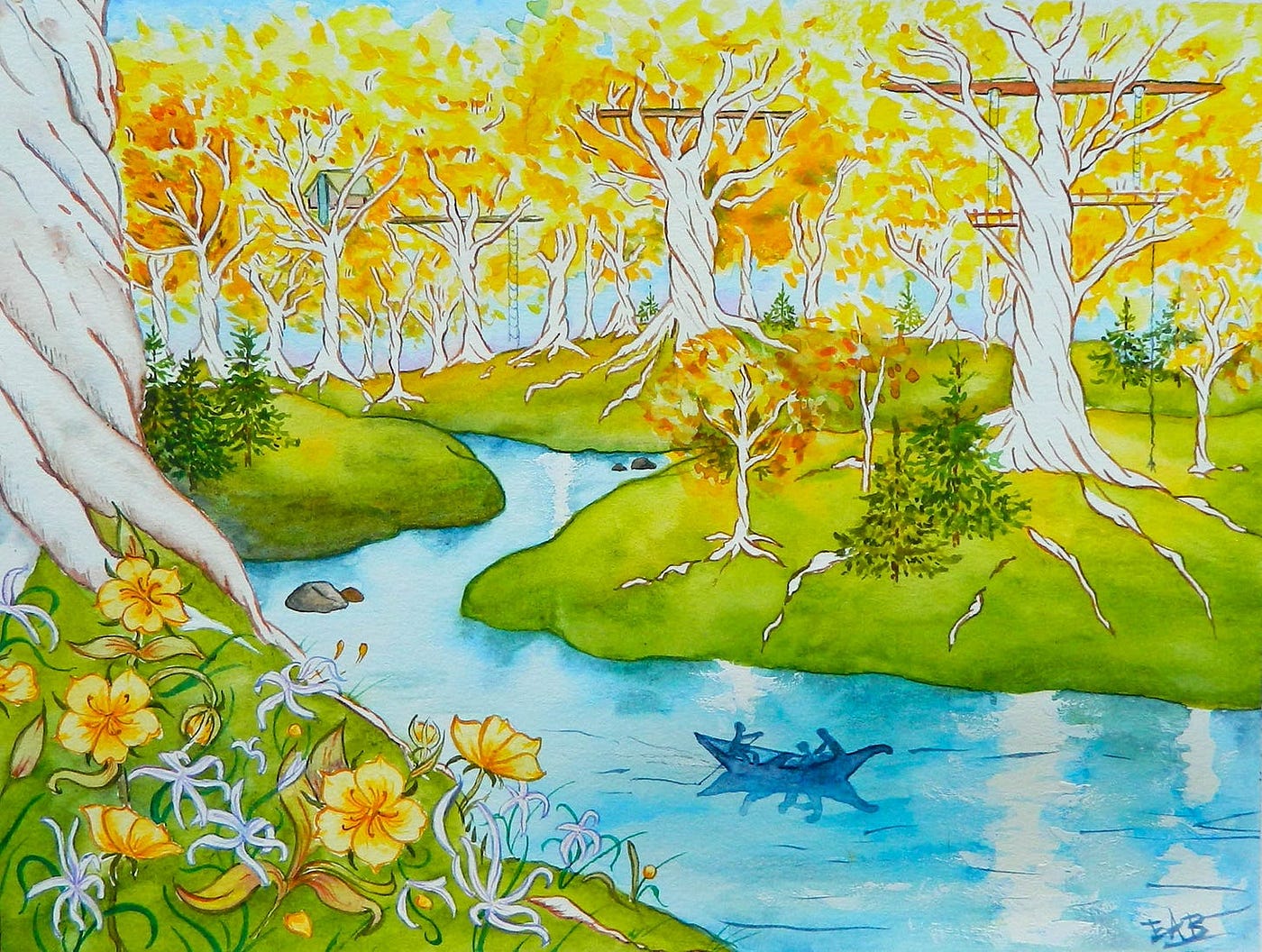 Lothlórien: “The air of timeless Elvish enchantment”