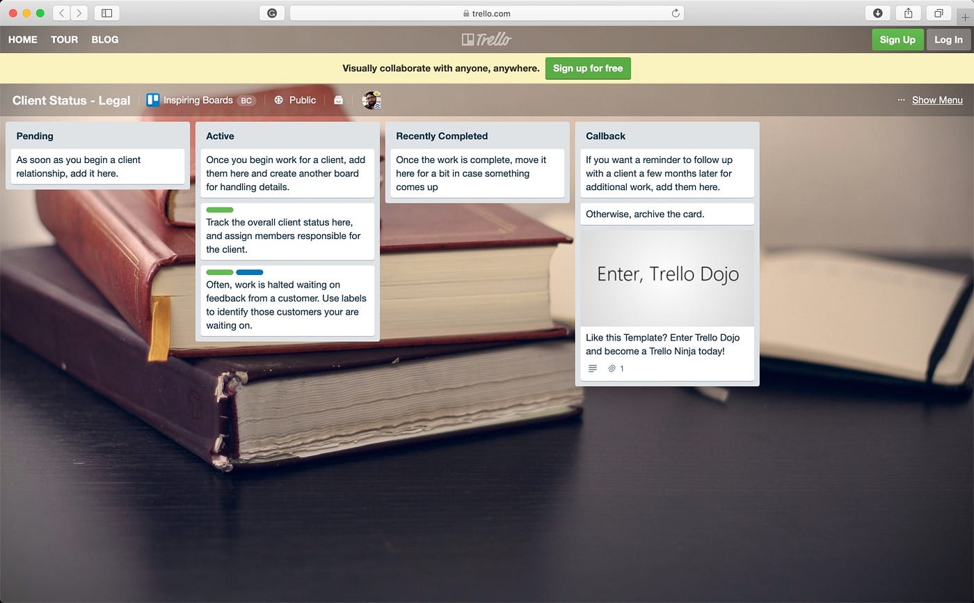 17 Free Trello Boards to Organize Everything • A Subtle Revelry