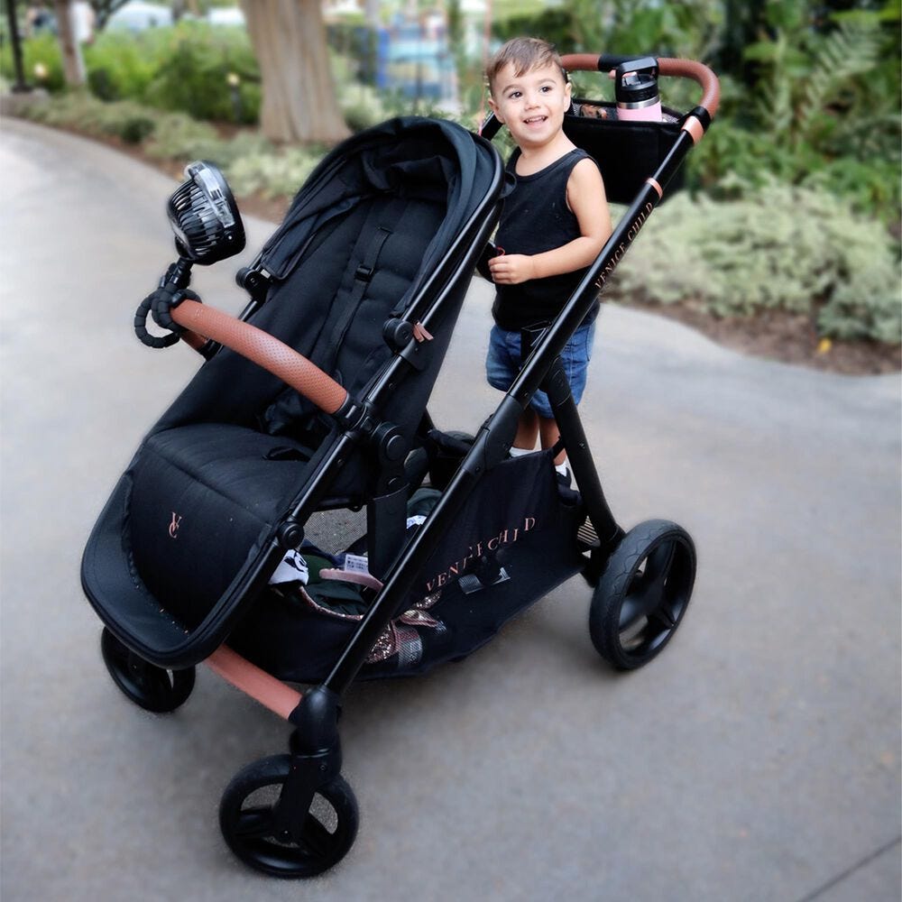Stroller with detachable bassinet sales