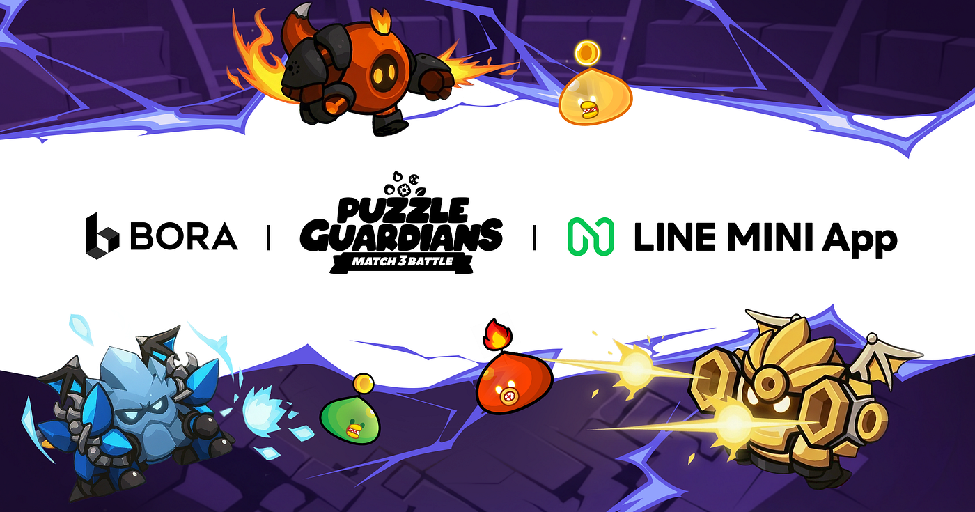 METABORA GAMES Officially Launches ‘Puzzle & Guardians’ in Japan via LINE MINI App
