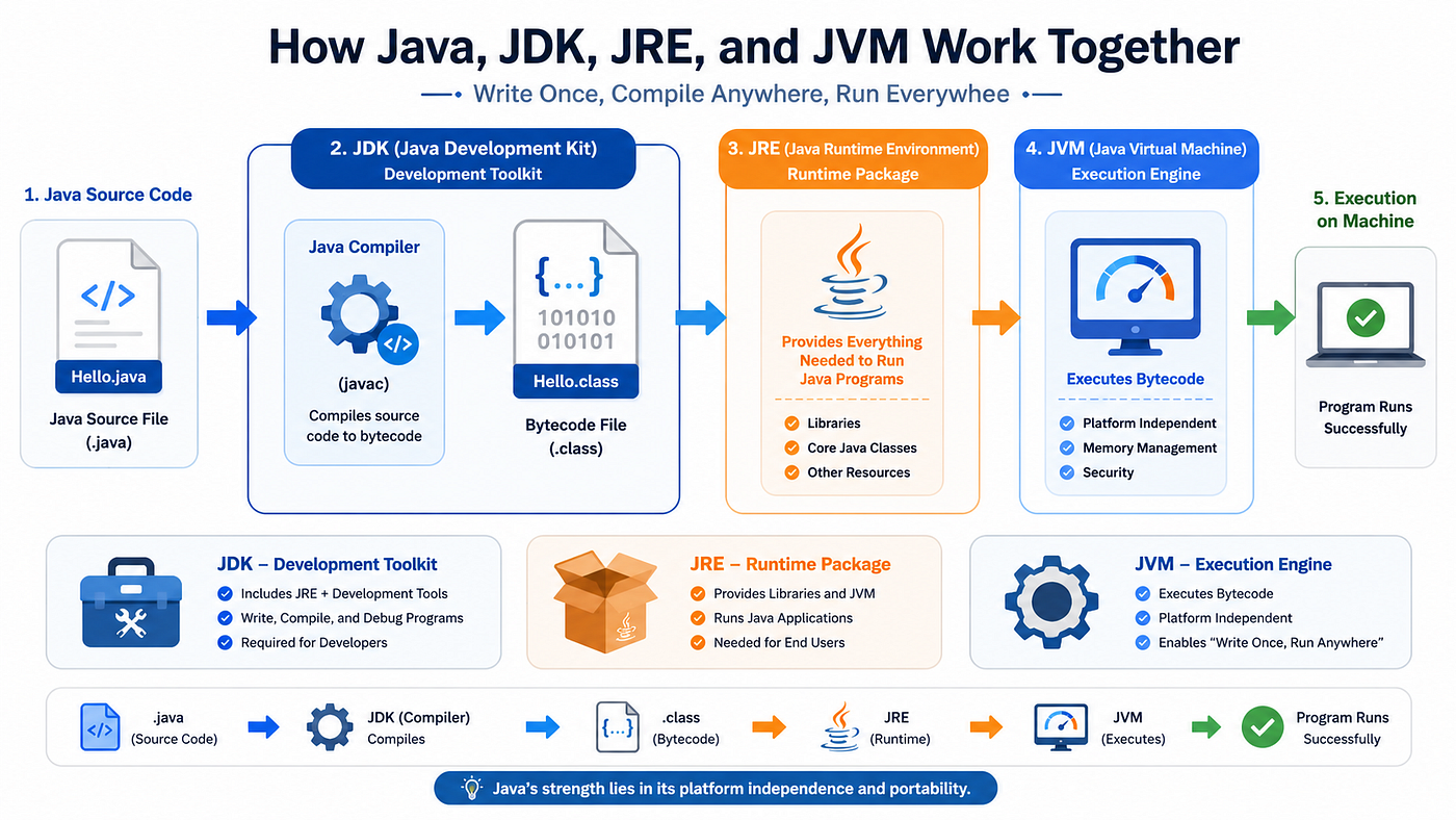 Introduction to Java: JVM, JDK, and JRE in Depth