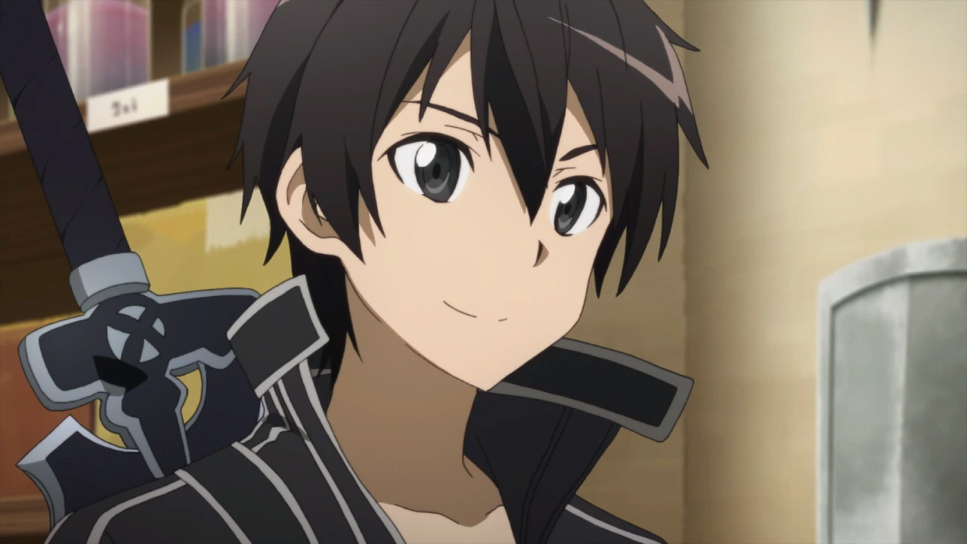 Hirito é um personagem baseado no Kirito da Sword Art Online