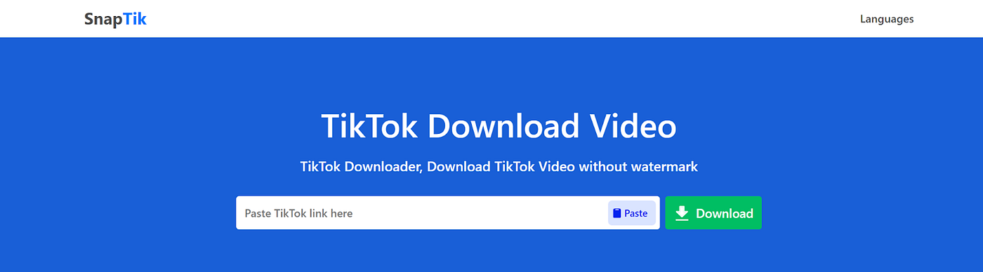 sssTiktok - Online Tiktok Downloader - Tiktok video download without  watermark HD quality
