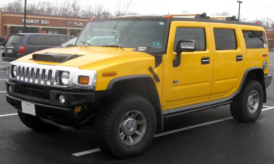 Exploring the hummer h2 (Service My Car)