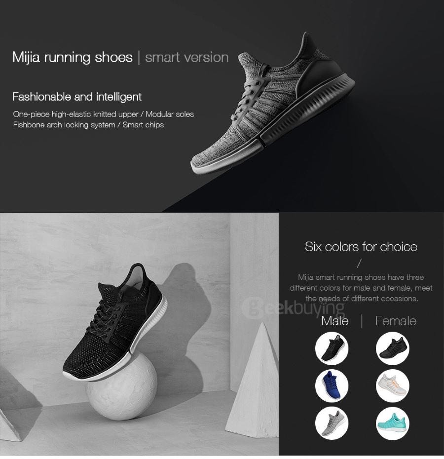 Xiaomi Mi Smart Shoes Review. The Xiaomi Mijia Smart Shoes are… | by  Bernard Campagne | Medium