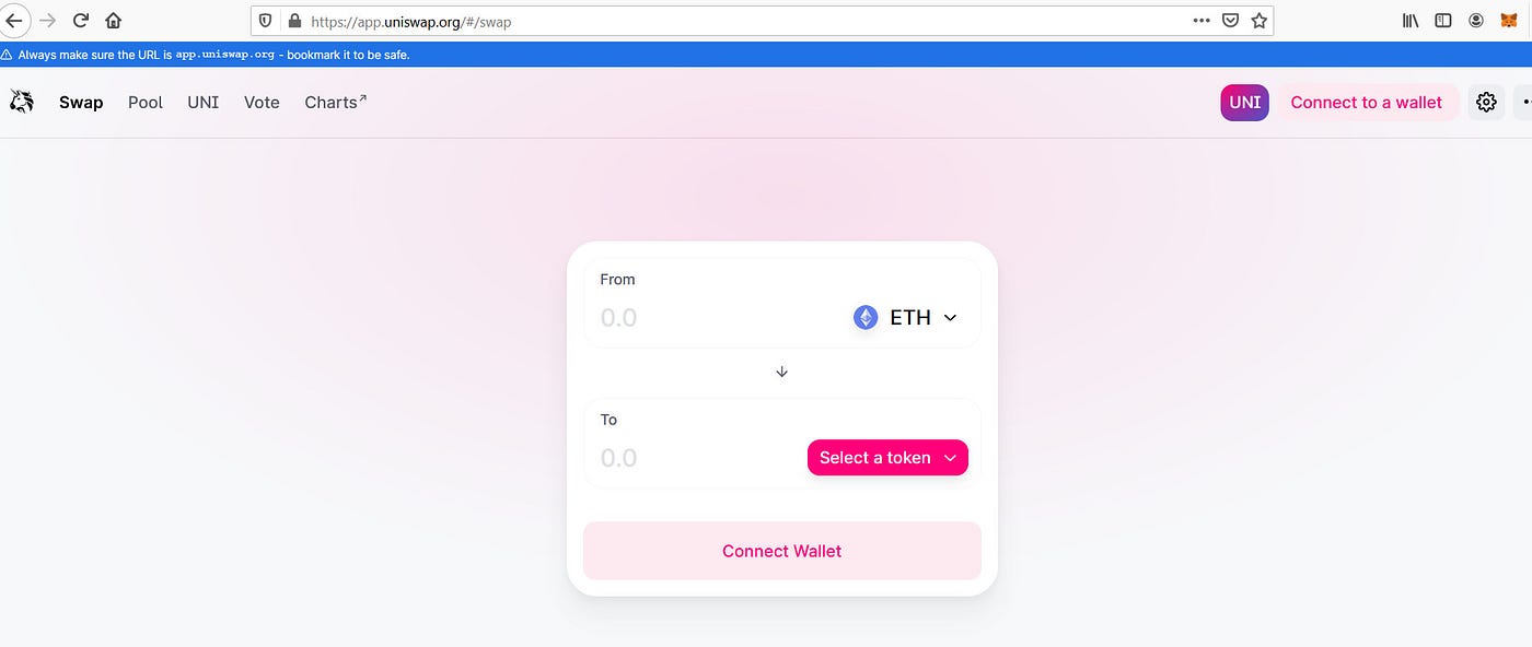 How To Use MetaMask For Uniswap — Part II | by Ruma Das | Coinmonks | Medium