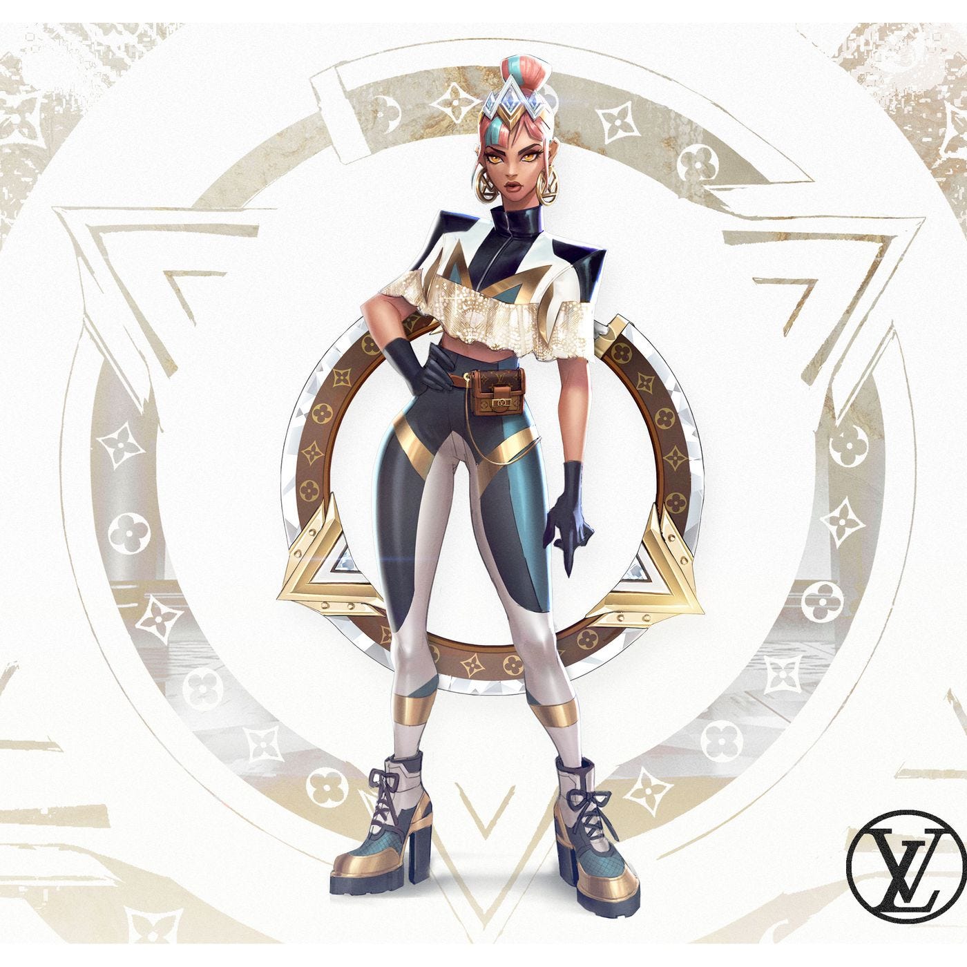 Esports goes luxury with in-game outfits by Louis Vuitton