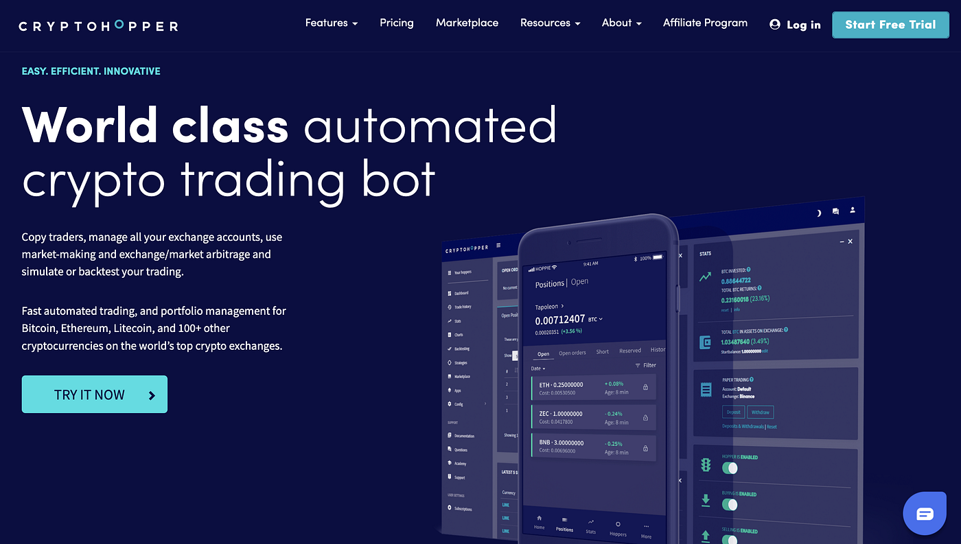 Top picks for trading bots in 2021 | by Syed Shoeb | The Capital | Medium