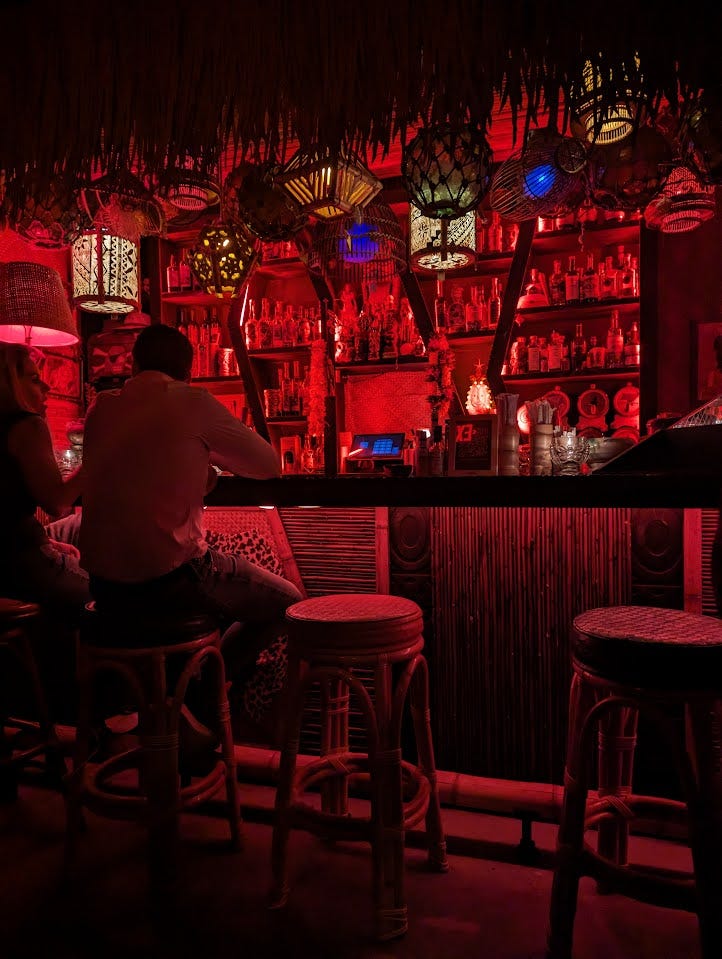 While Rome Rums — Kaona Room. Our mid-winter trip to warmer
