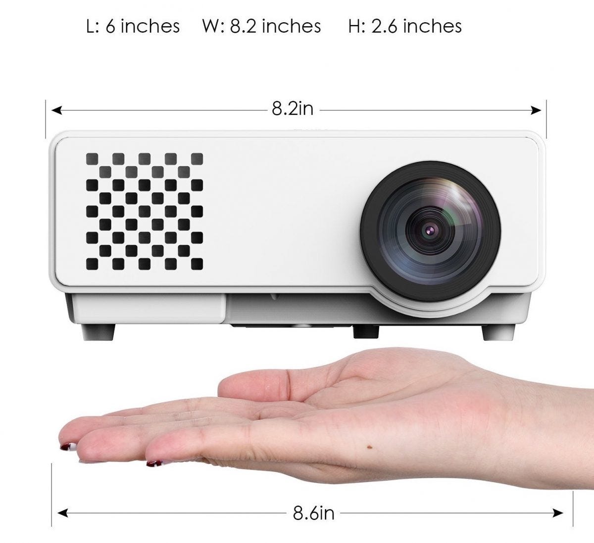 Product Review: DBPower RD-810 Mini LED Projector | by Alice Bonasio |  Medium