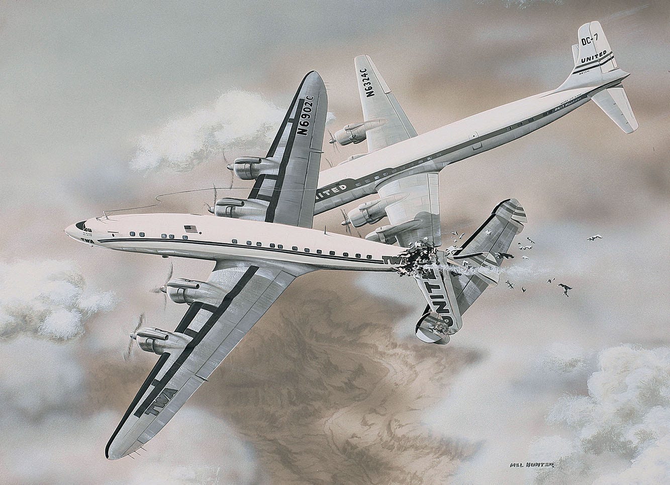 Into the Abyss: The 1956 Grand Canyon Mid-air Collision | by Admiral  Cloudberg | Medium