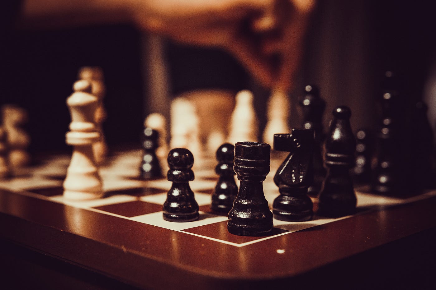 This AI chess board runs millions of winning strategies before