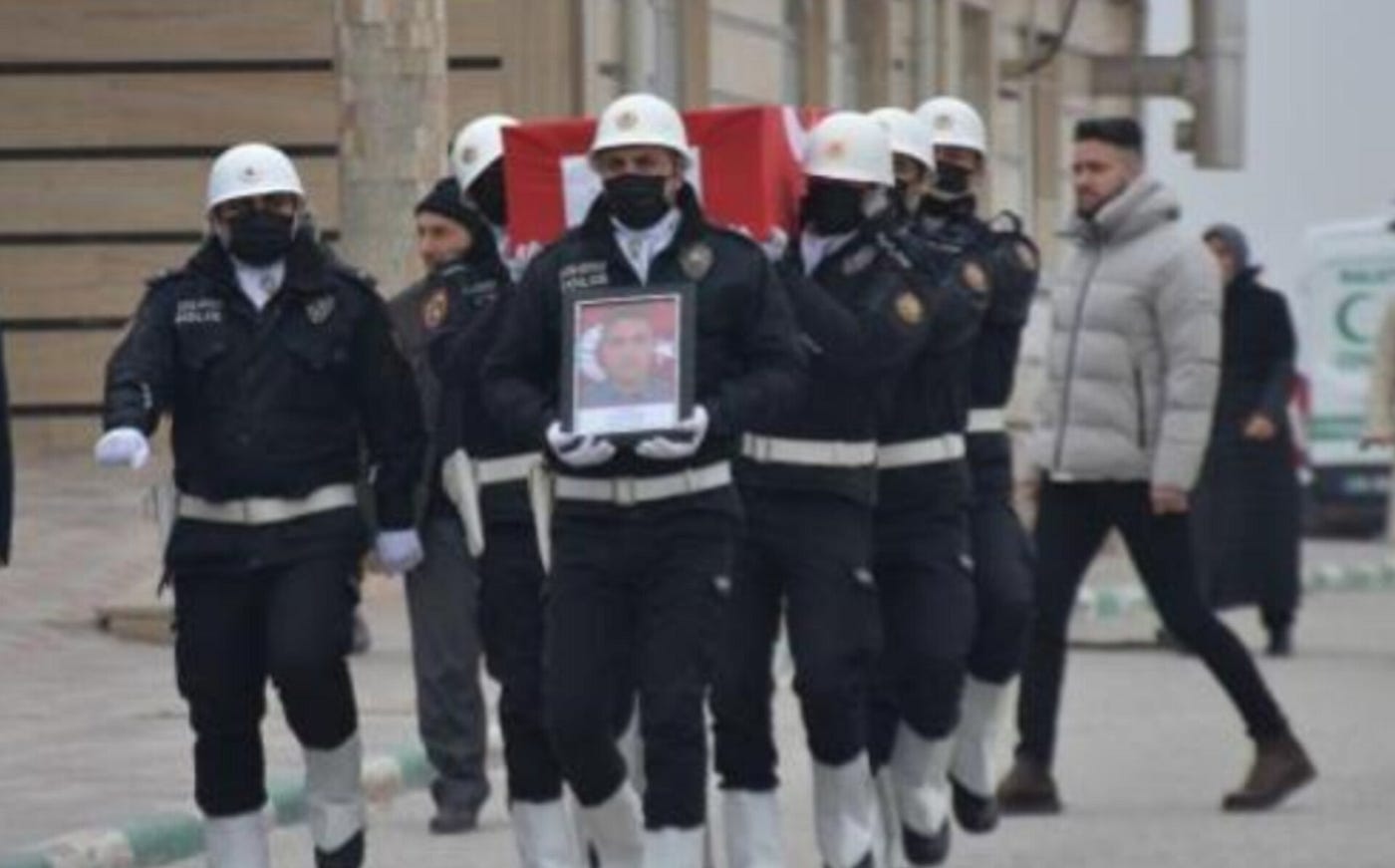 Polis Memuru Malatya’da Toprağa Verildi