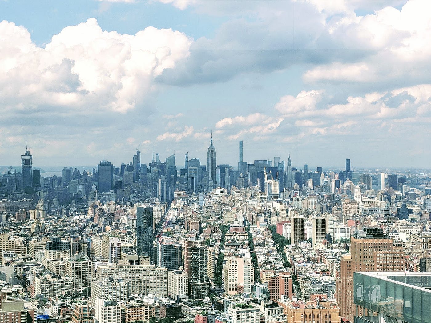 View from 64th floor sky lobby by Hamzah Qudsi