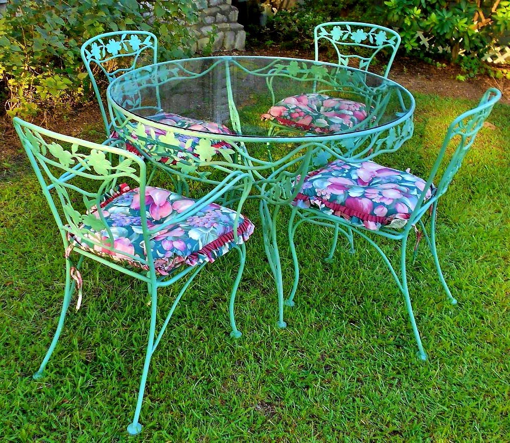 Vintage retro 2024 outdoor furniture
