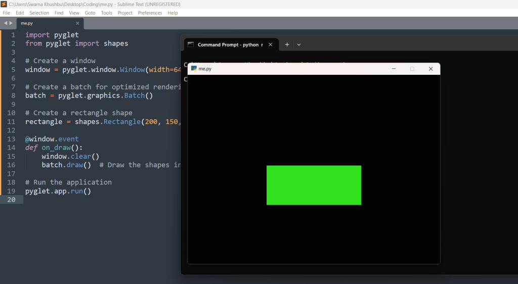 Pyglet Multimedia Library For Python Geeks3d