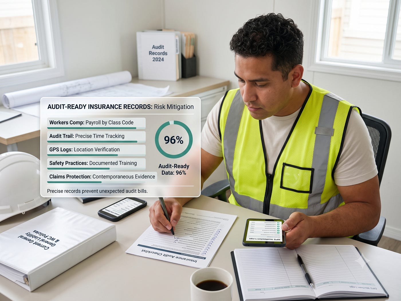 A single uninsured job site accident can end a construction business.