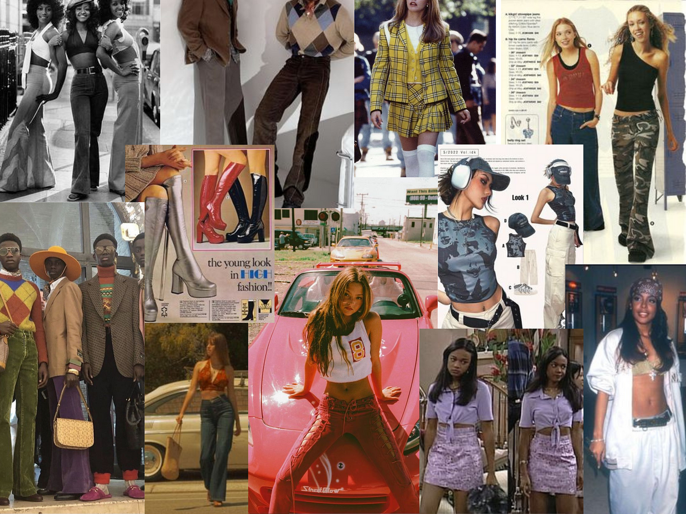 The Looks Of '90s Fashion Nostalgia
