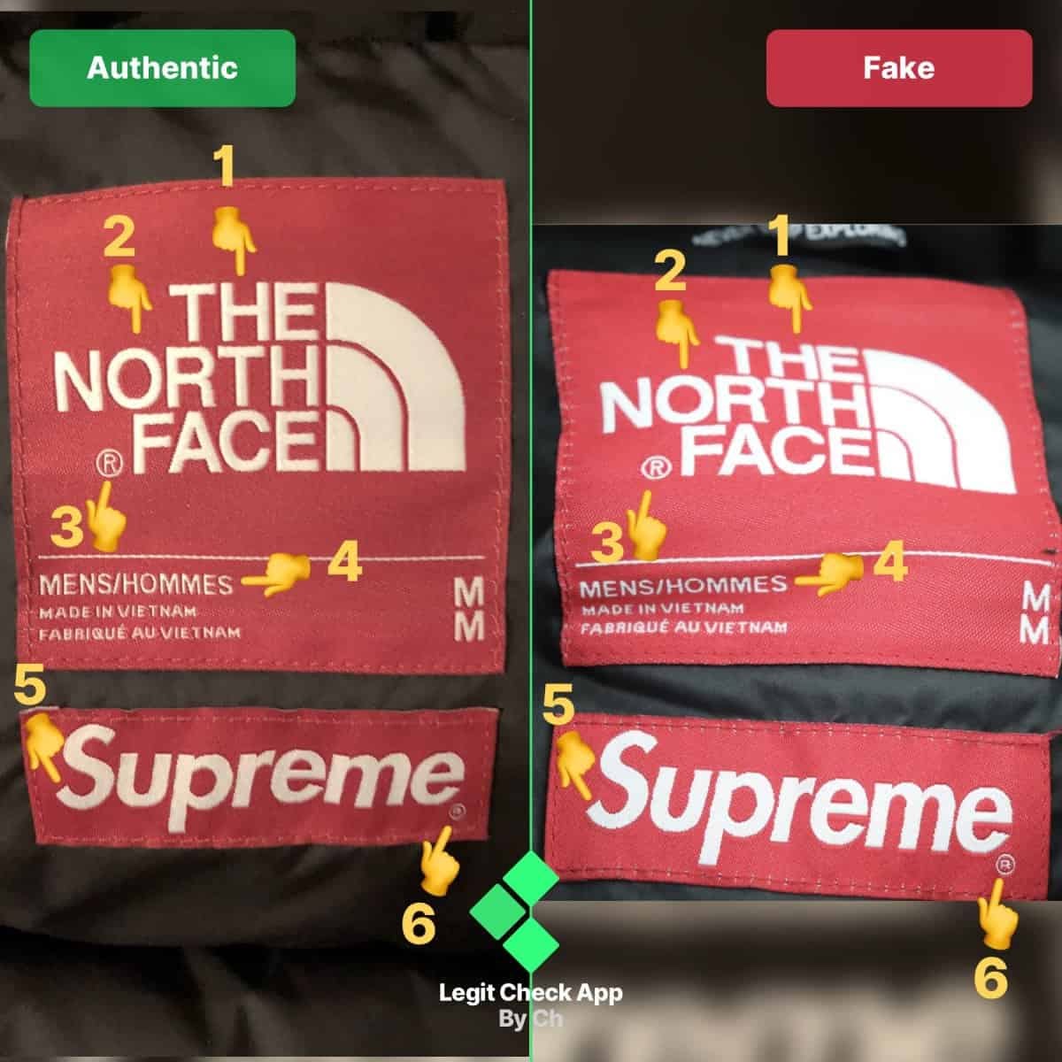 How To Spot Fake Supreme The North Face Mountain Baltoro Jackets | by Legit  Check By Ch | Medium