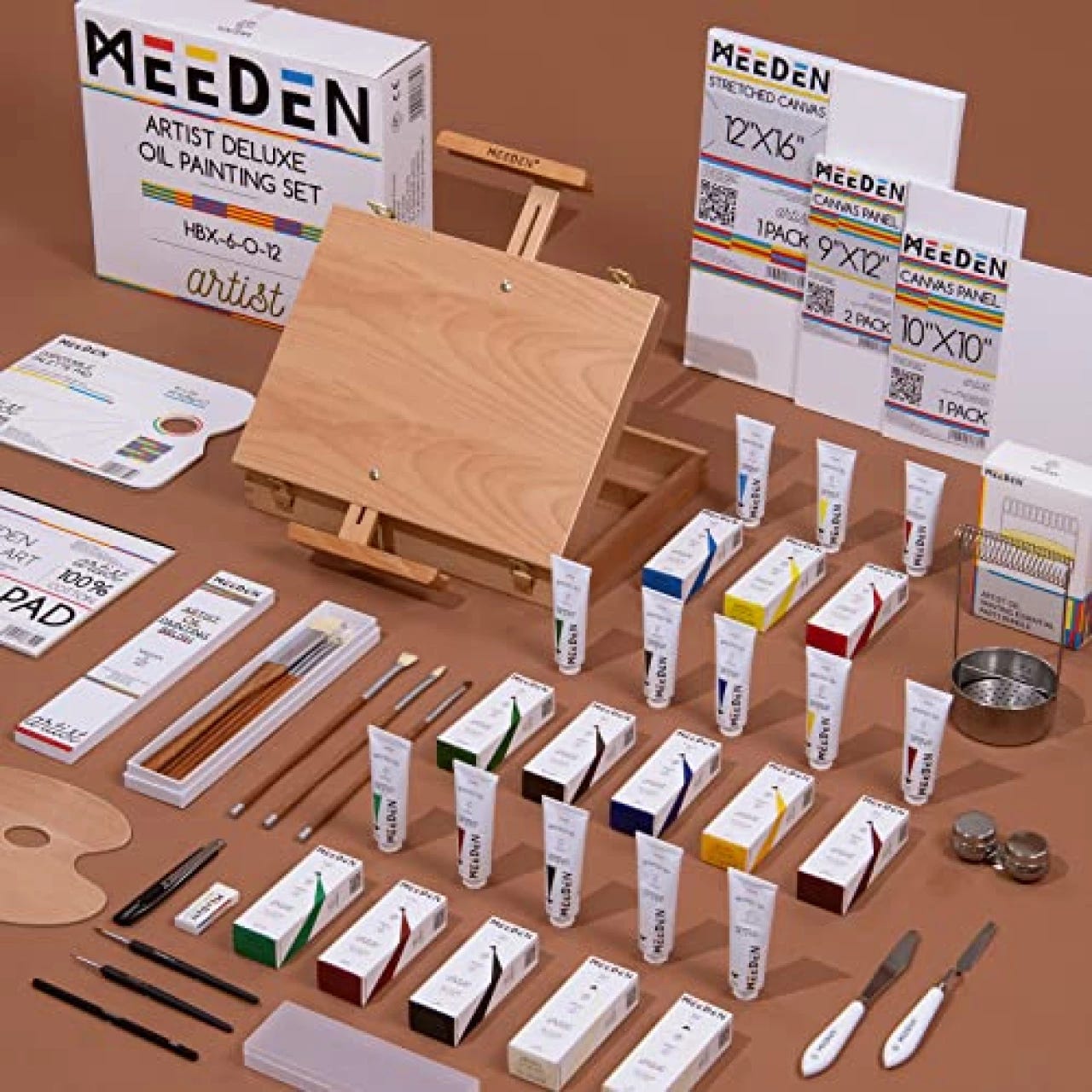 MEEDEN Watercolor Paint Brushes Set (10 Pieces) - MEEDEN ART