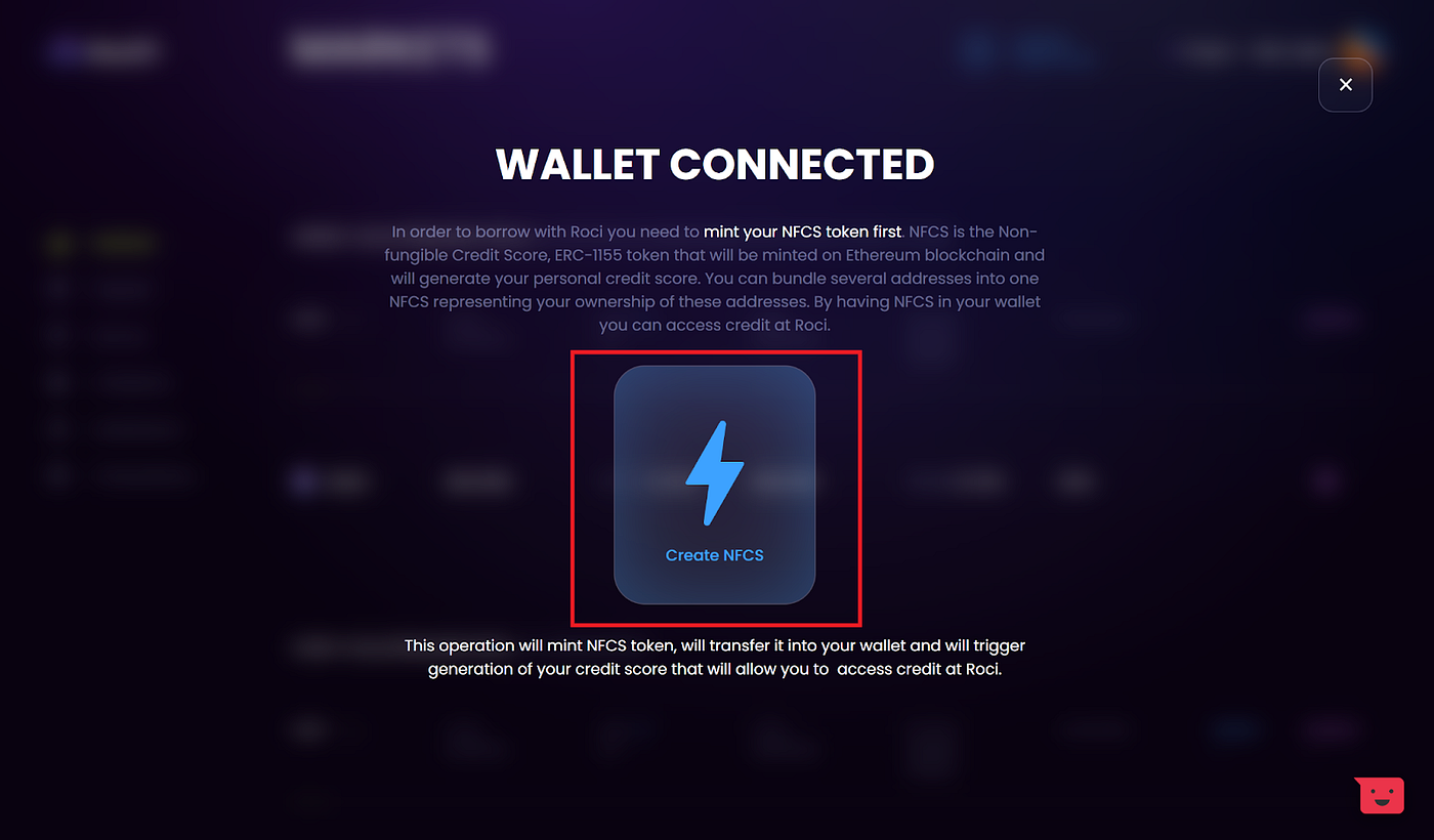 Step-by-step Guide 2: How to mint NFCS | by RociFi | Onchain Credit Scoring  Primitive | Medium