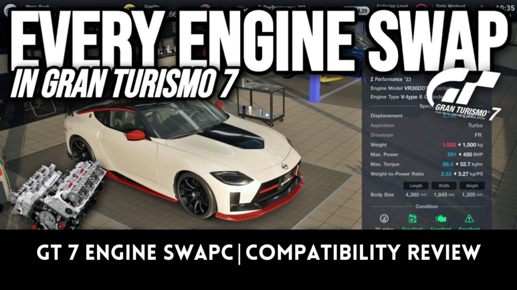 How to swap engines in Gran Turismo 7