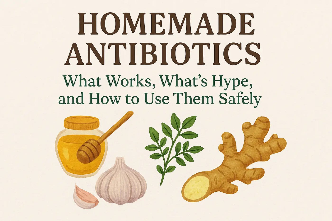 Unveiling Nature’s Pharmacy: The Art and Science of Homemade Antibiotics