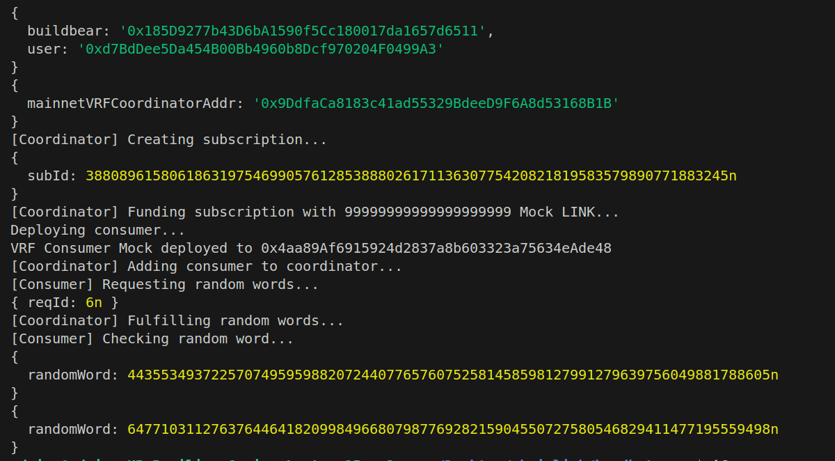 How to Use Chainlink VRF | Beginner Friendly | by BuildBear Team |  BuildBear Labs | Medium