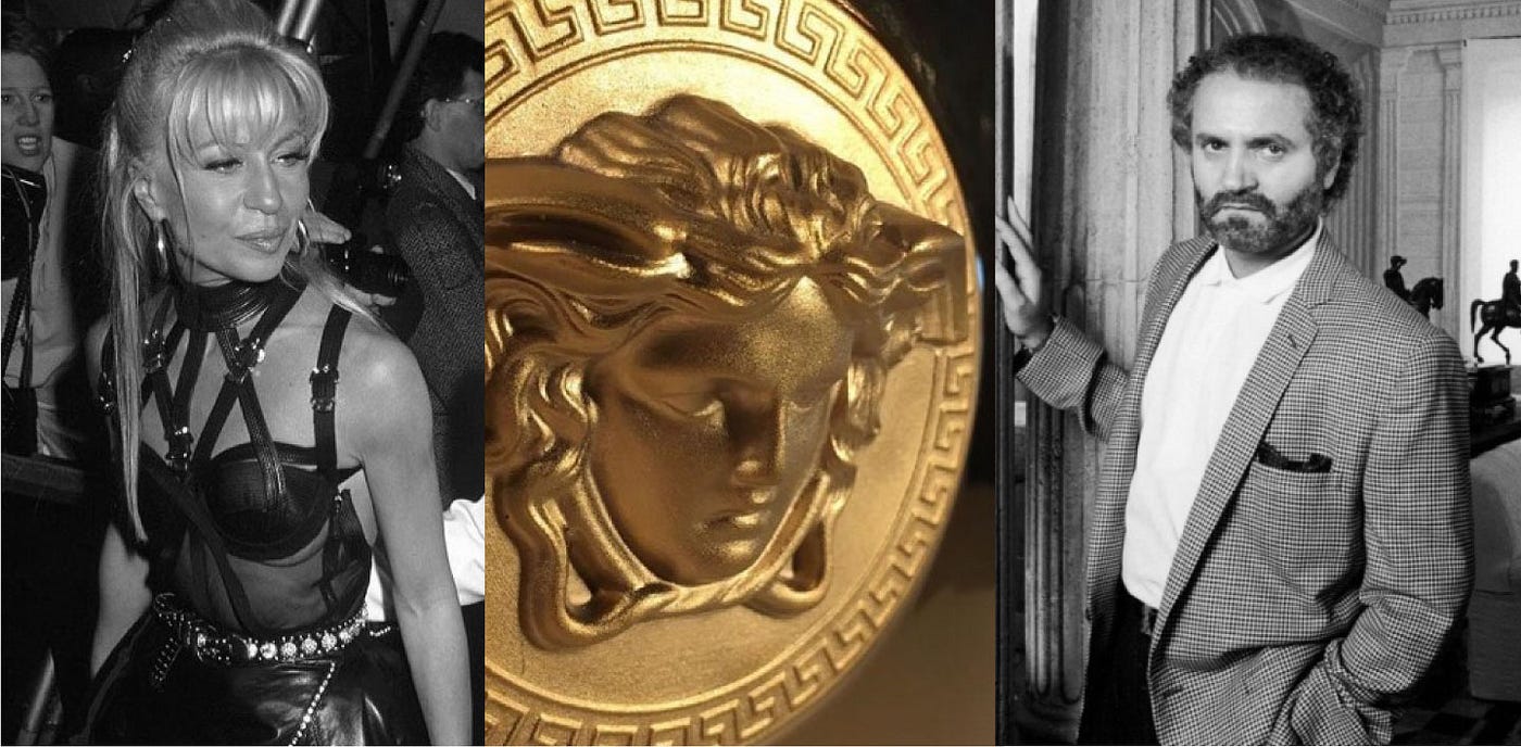 Gianni Versace Logo History: The Powerful Allure of the Medusa Head, by  Storealimie
