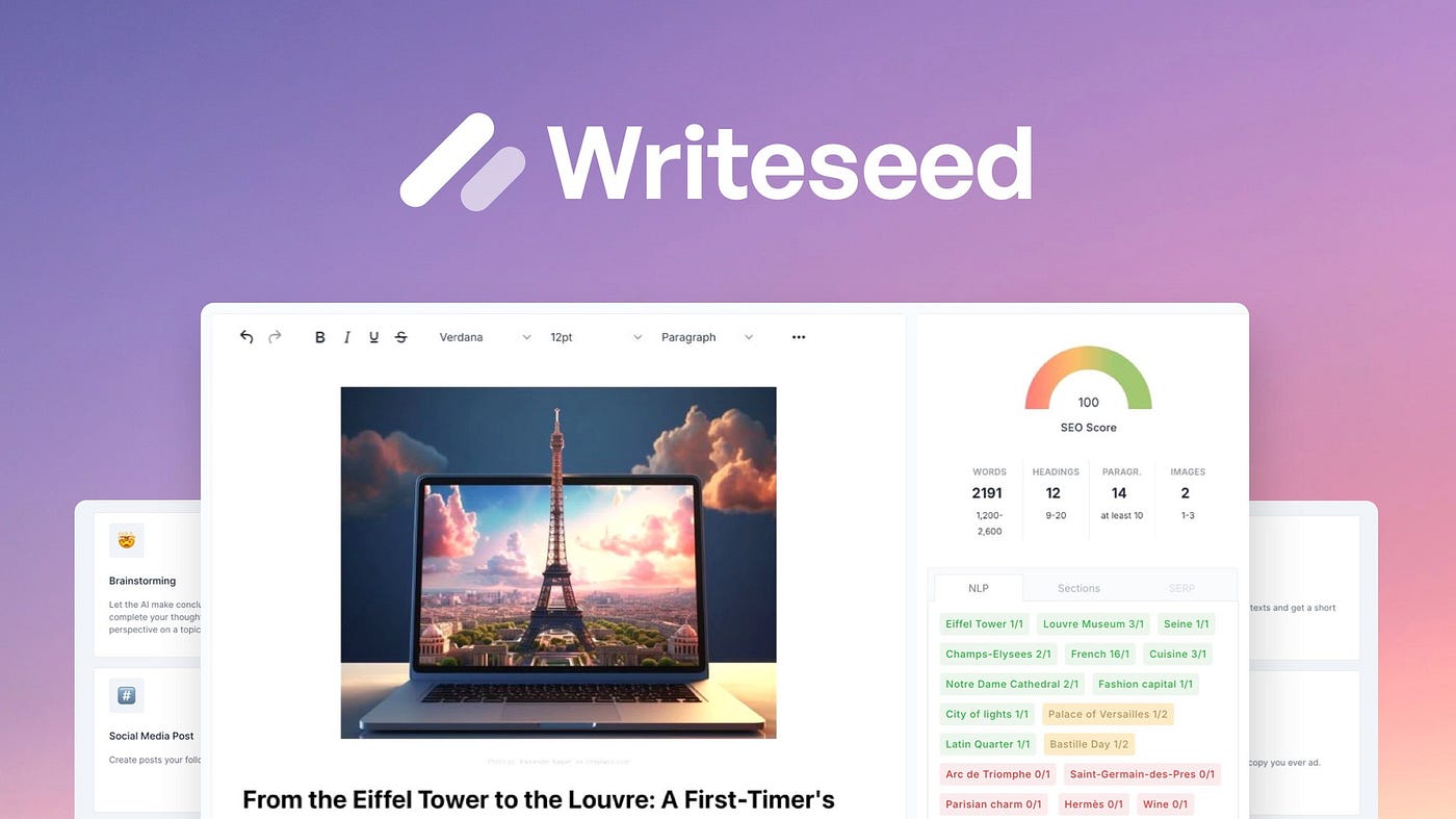 Writeseed Lifetime Deal Review — AI Content Writer