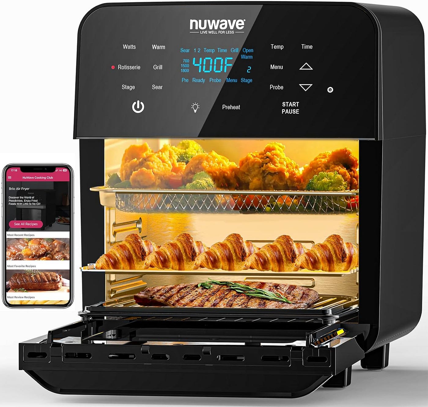 Nuwave Brio 15.5Qt Review: The Ultimate Kitchen Companion