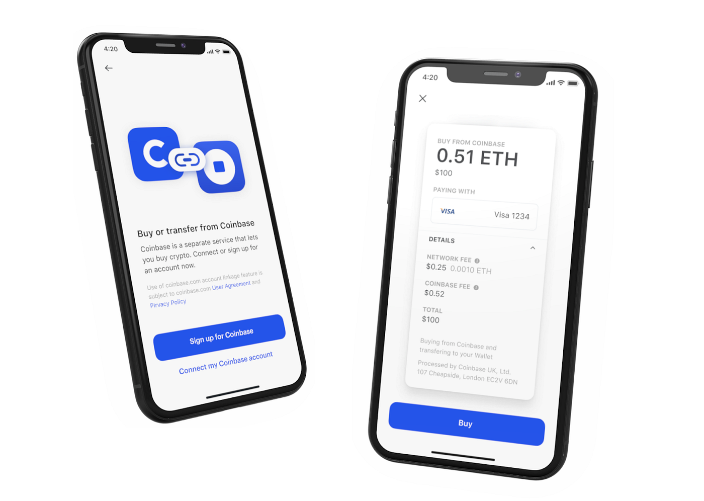 Introducing crypto purchases inside Coinbase Wallet | by Coinbase | The  Coinbase Blog | Medium