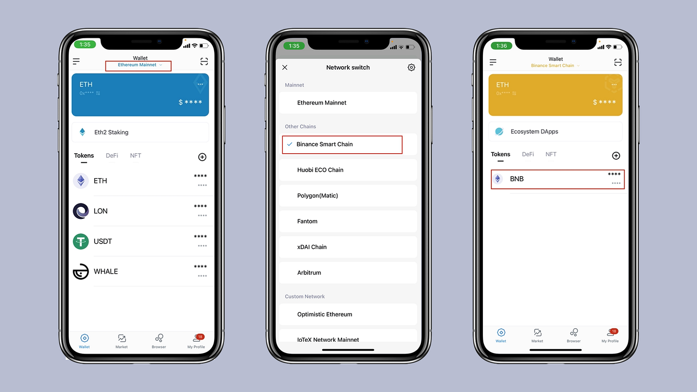 How to use Binance Smart Chain (BSC) on imToken? | by imToken | imToken |  Medium