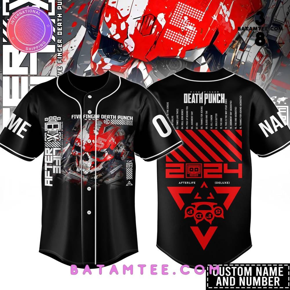 Five Finger Death Punch After Life Baseball Jersey | by Batamtee Store |  Mar, 2024 | Medium