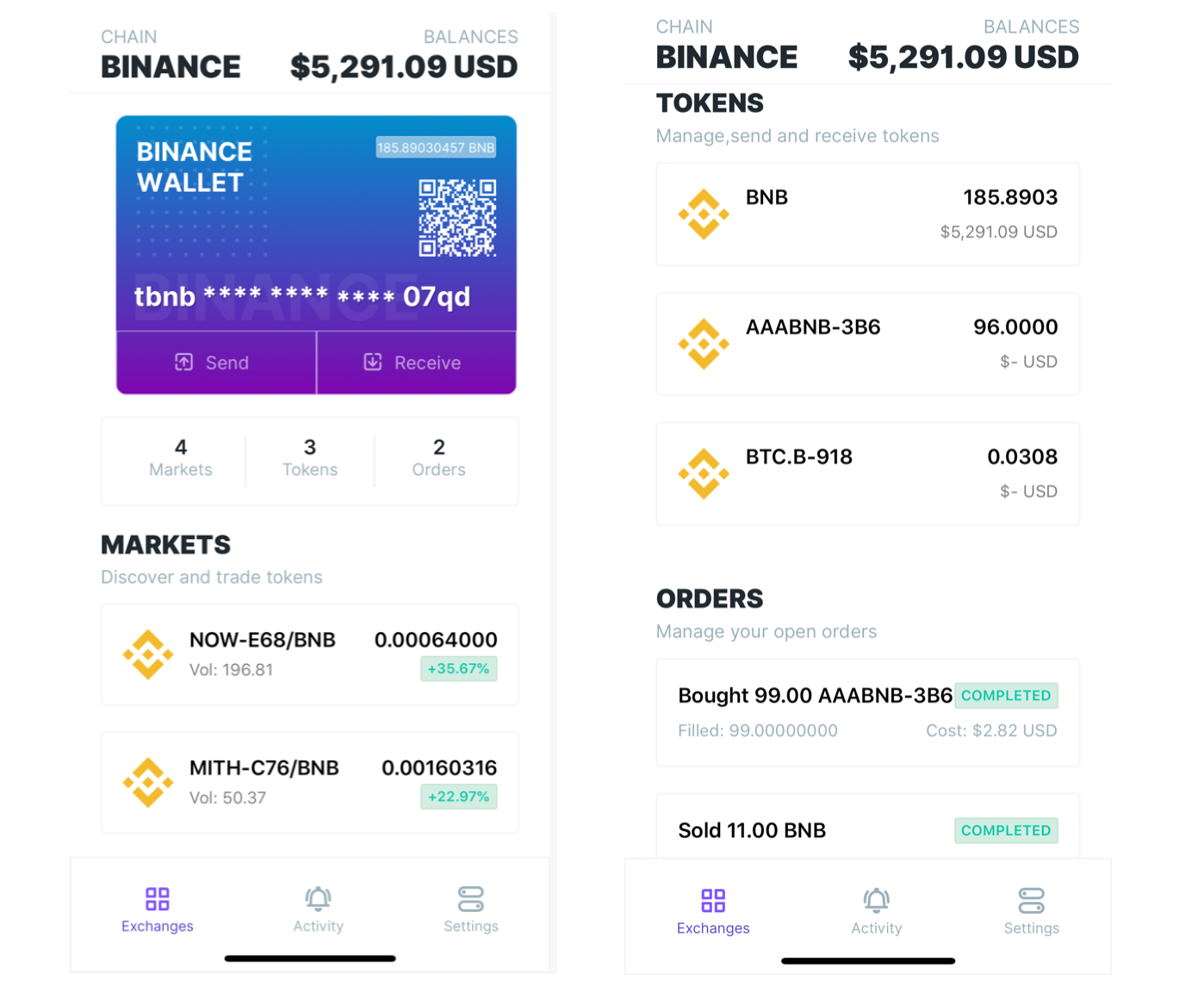 DDEX Wallet supports Binance Chain | by Diane Dai | DDEX | Medium