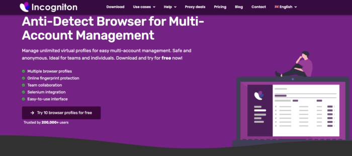 The leading antidetect browser for web scraping and multi-accounting