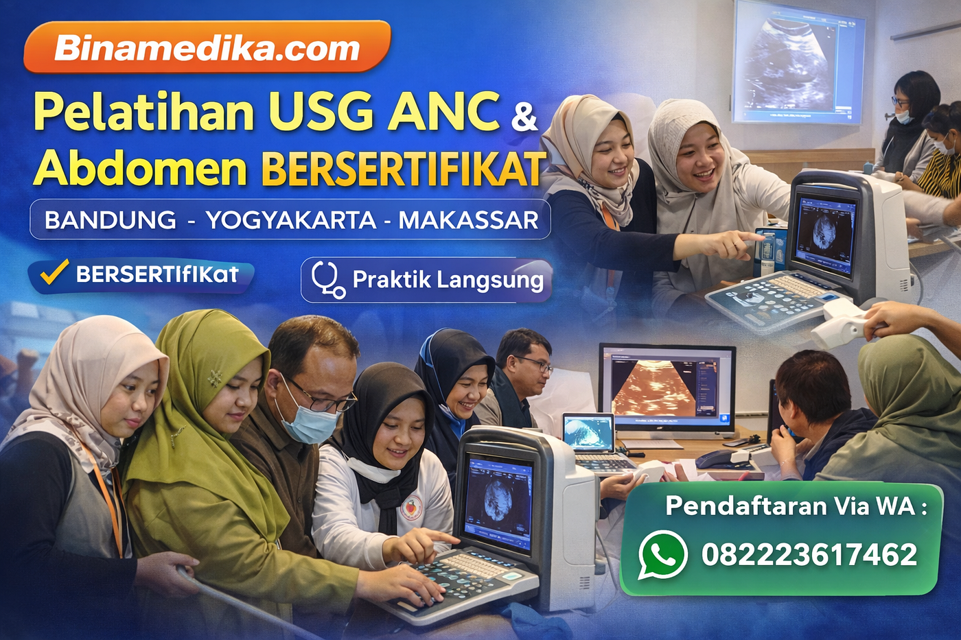 Workshop Hands On Pemeriksaan Janin Dan Deteksi Kelainan Organ Intra Abdominal | Pelatihan USG…