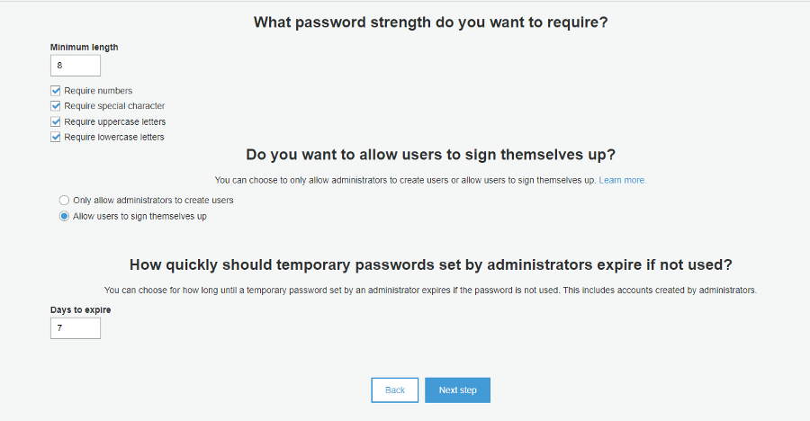 Password Policy