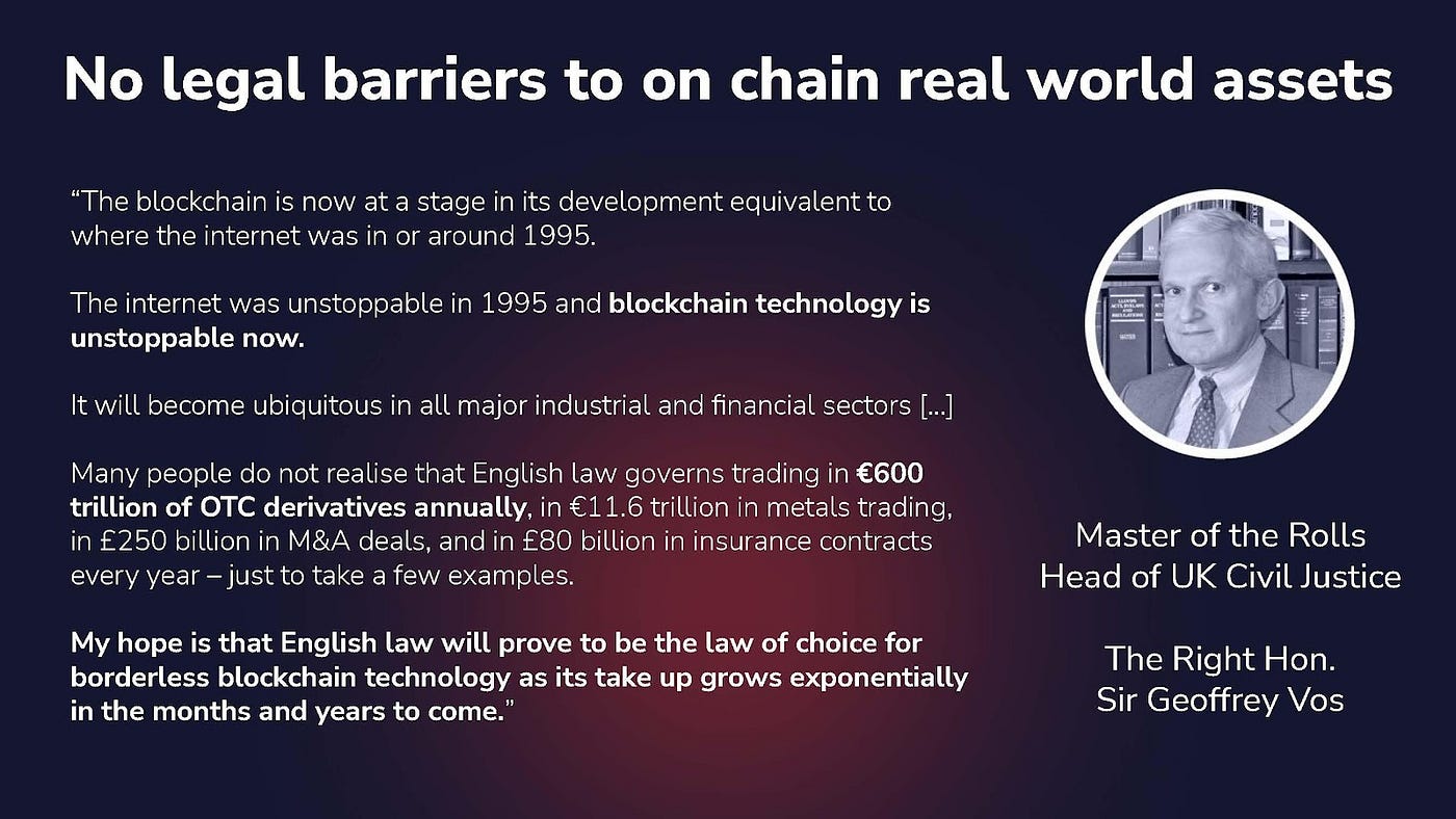 At the Turning Point — How Crypto Interacts with Real World Assets | by  Vinay Gupta | Mattereum - Humanizing the Singularity | Medium